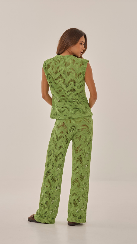 Matcha Tricot Set