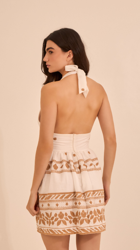 Mari Embroidered Dress