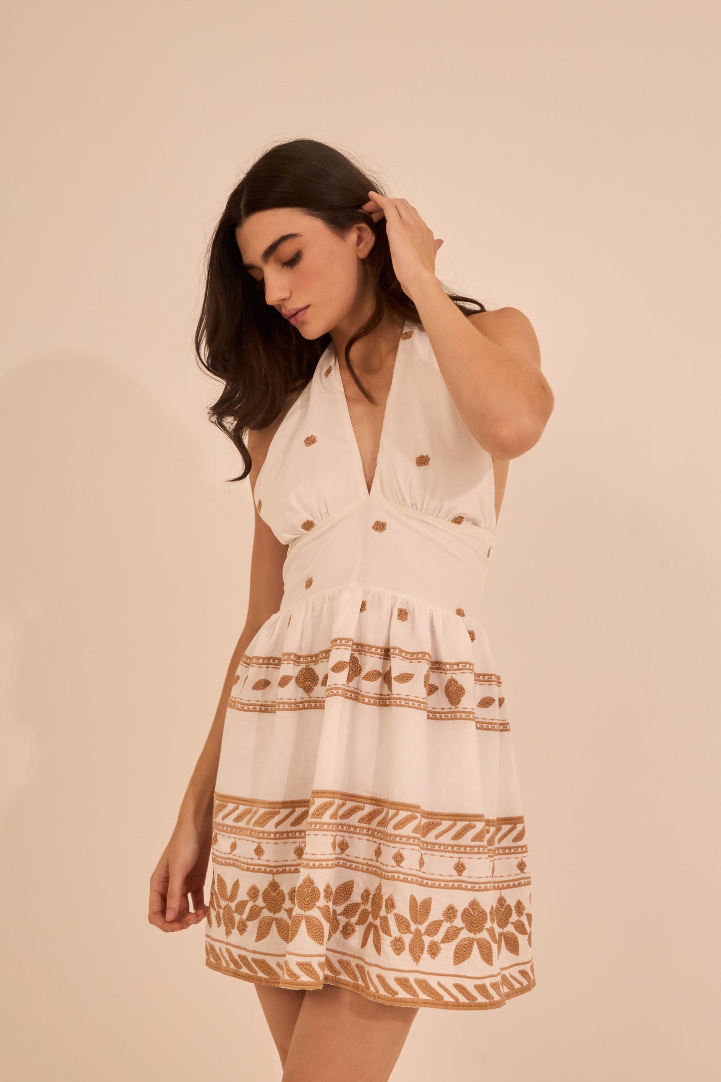 Mari Embroidered Dress