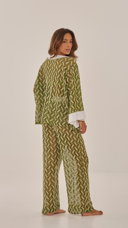 Lia Matcha Kimono