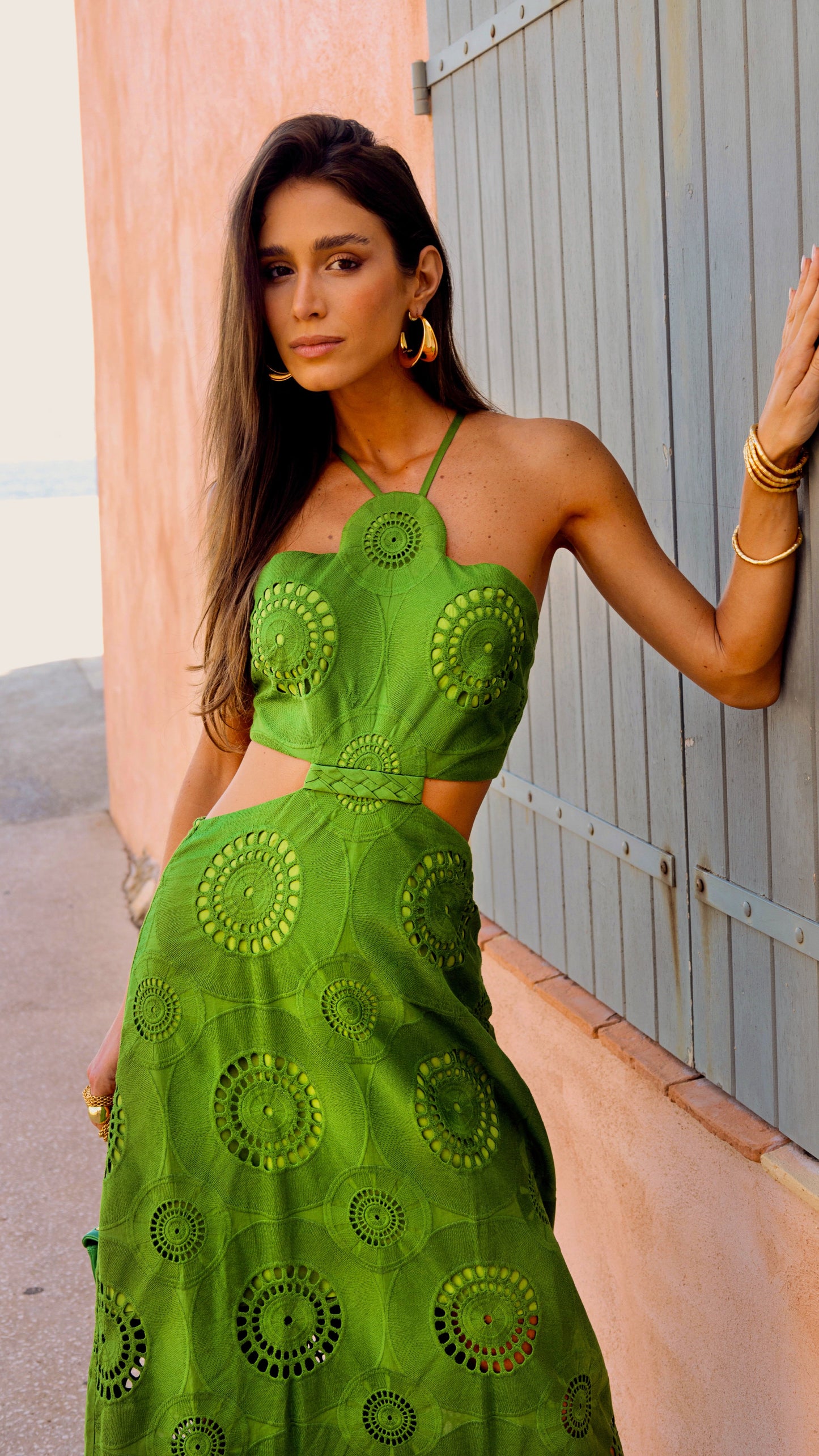Verde Tropical Dress