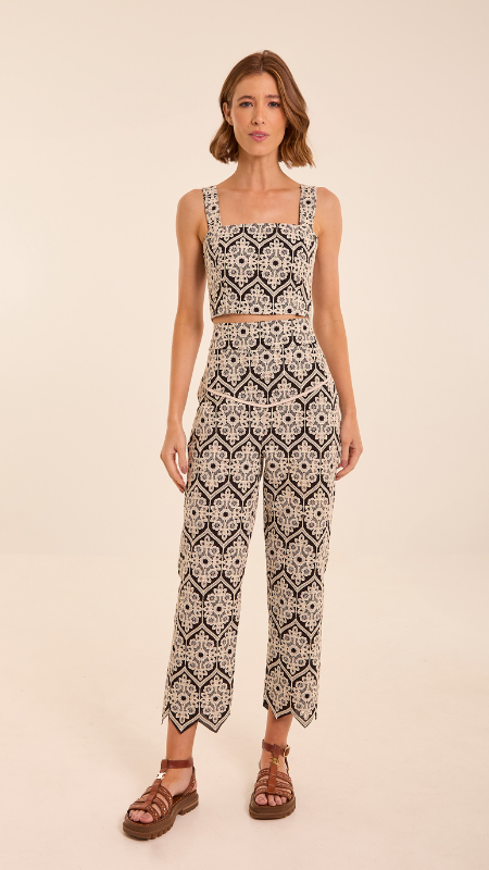 Raíssa Embroidered Pants