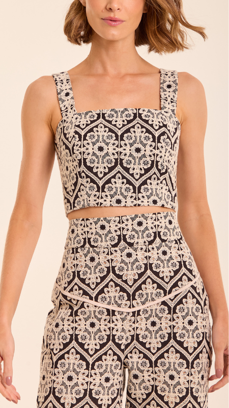 Manuela Embroidered Top