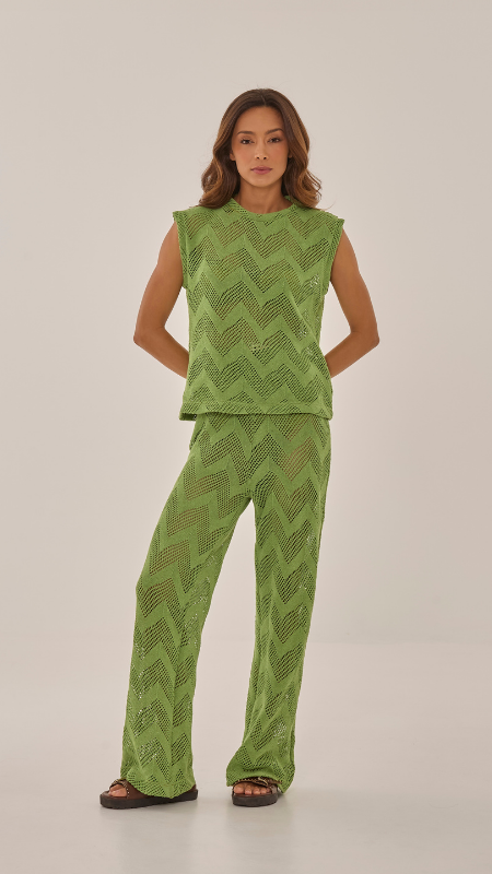 Matcha Tricot Set
