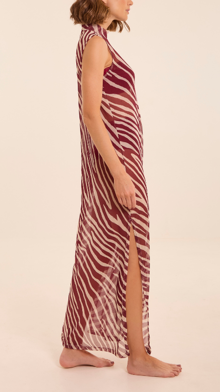 Zebra Vermelha Dress