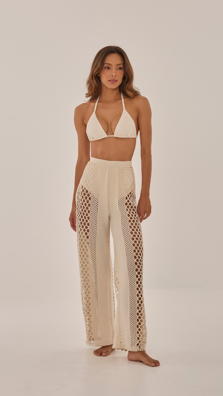 Ecrú Calça
